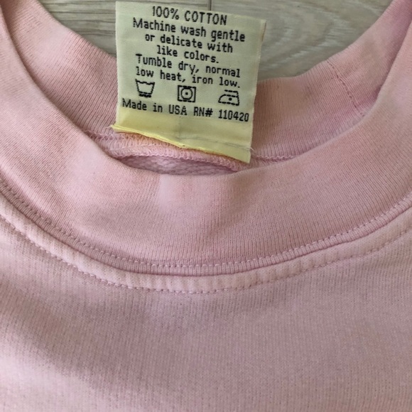 C&C California Pink Short Sleeve Pink Sweatshirt - Picture 15 of 16